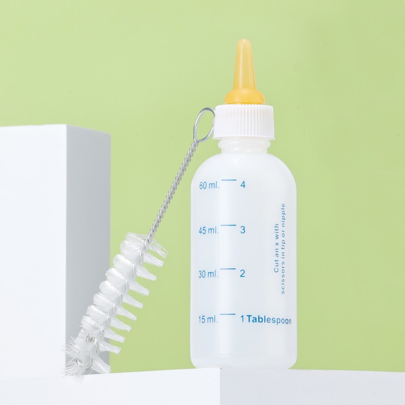 Pet Feeding Bottle Factory - 60ml Silicone Nurser Kit