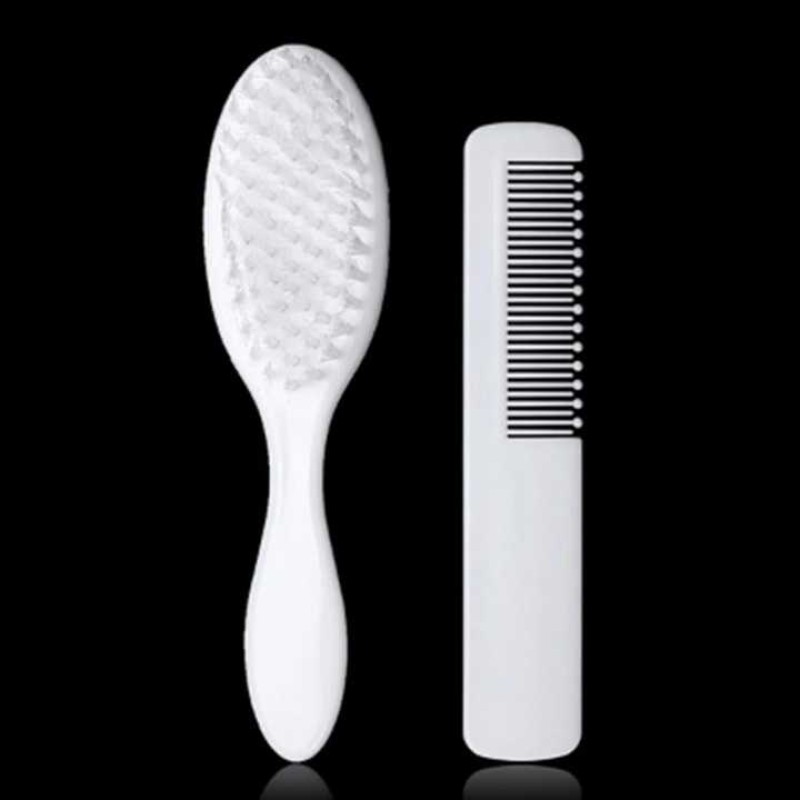 Baby Hairbrush Set Factory - Soft Infant Comb 2PCS