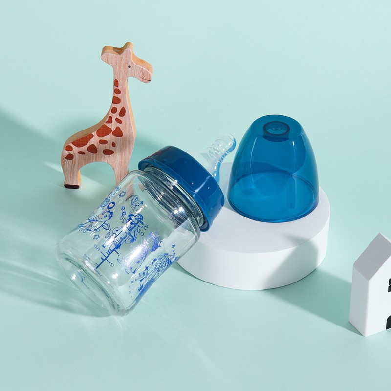 Glass Feeding Bottle Factory - 150ml BPA Free Wide Mouth