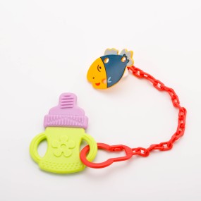 Baby Teether Clip Factory - BPA Free PP Portable