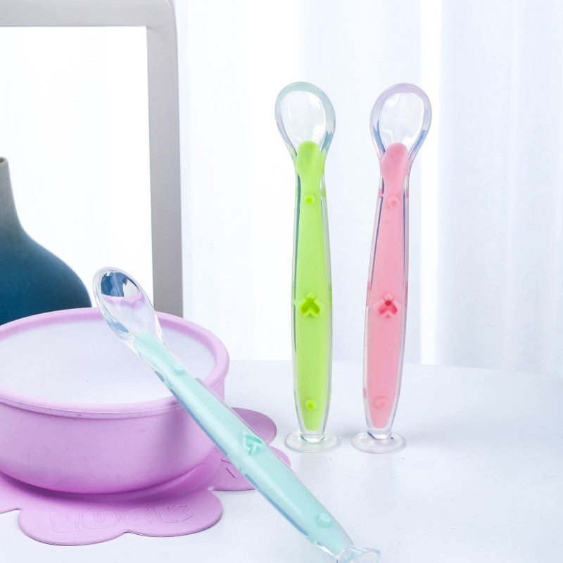 Baby Spoon Fork Set Factory - Sucker Type New Designs