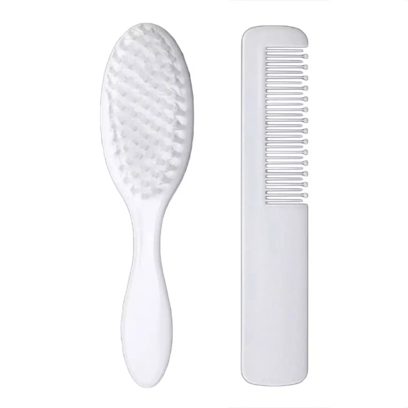 Baby Hairbrush Set Factory - Soft Infant Comb 2PCS