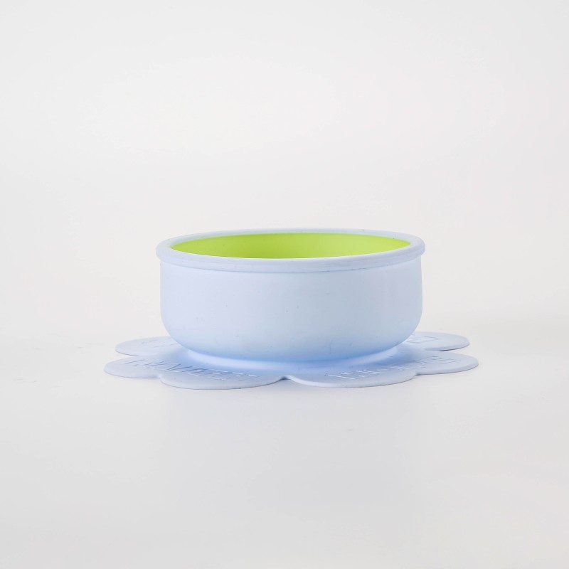 Baby Suction Bowl Supplier - Flower Shaped Silicone