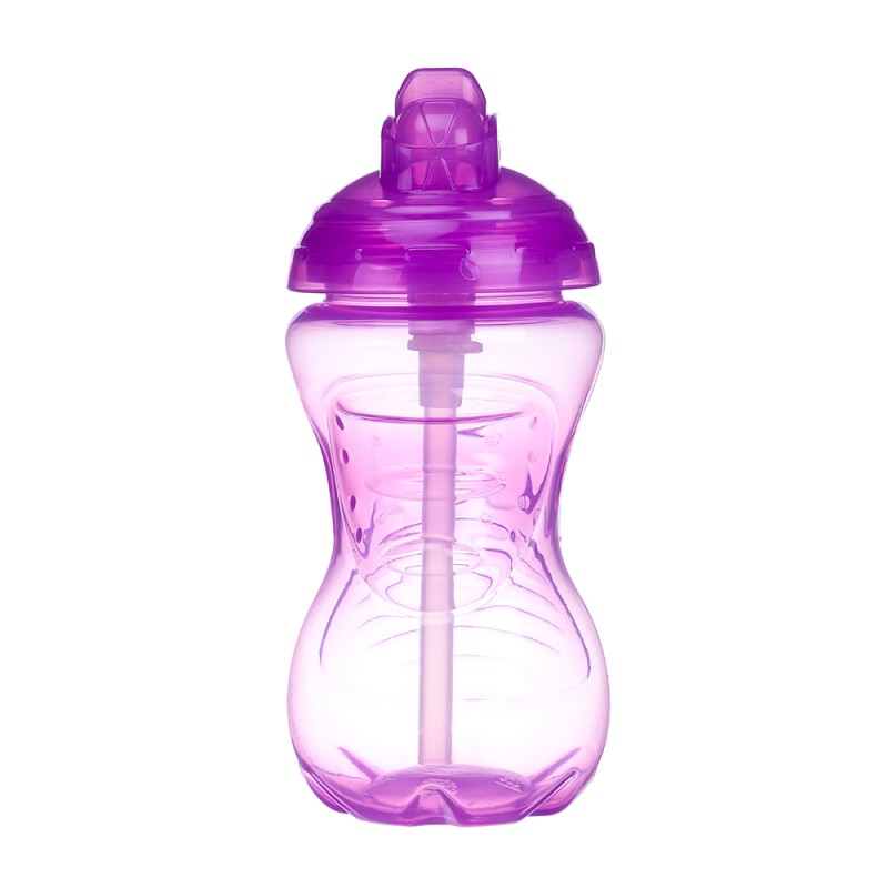 Baby Sippy Cup Supplier - Cartoon Pattern Straw