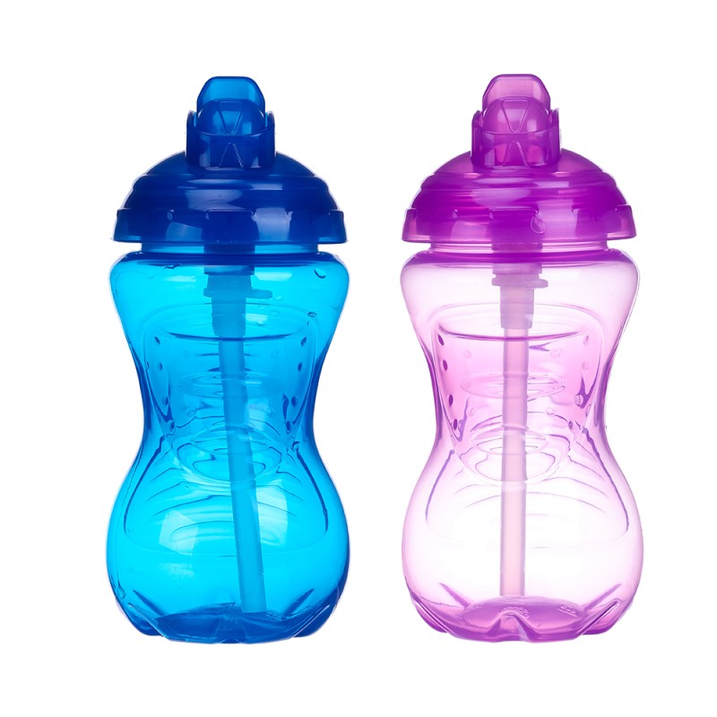 Baby Sippy Cup Supplier - Cartoon Pattern Straw