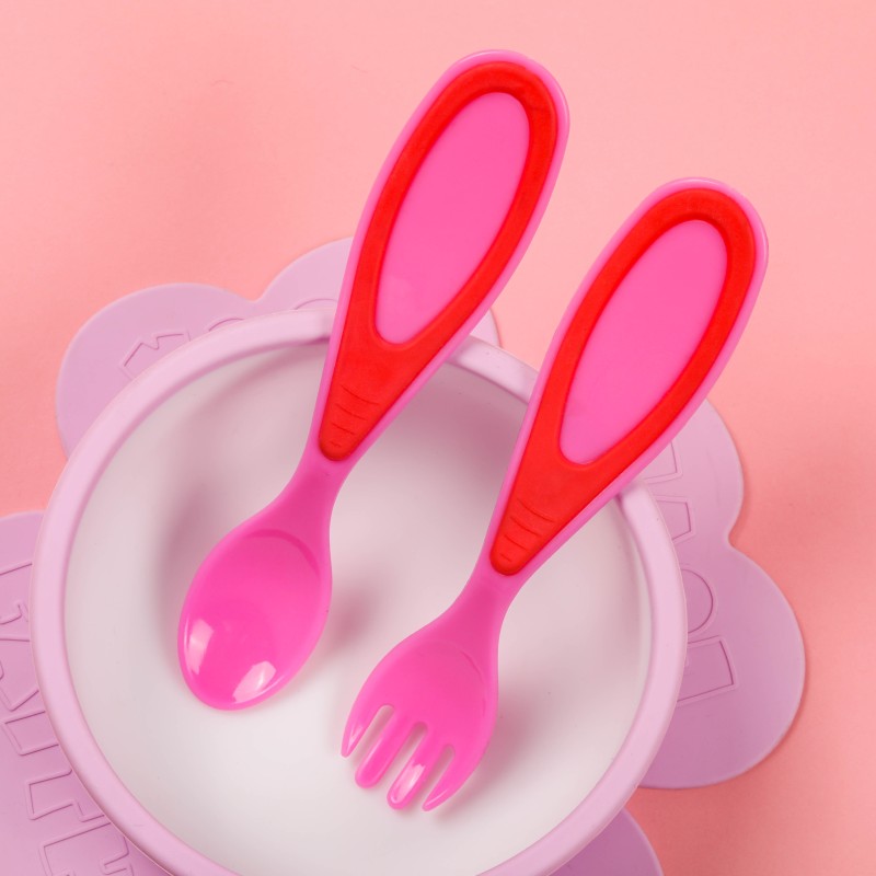 Baby Cutlery Supplier - Plastic TPE Encapsulated