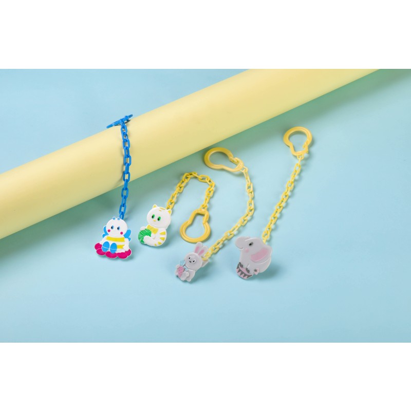 Pacifier Holder Supplier - Neutral Silicone Portable