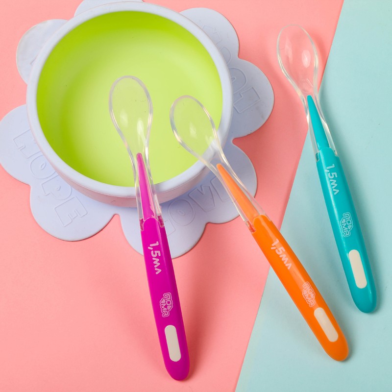 Baby Training Spoon Factory - Soft Silicone Head Puree