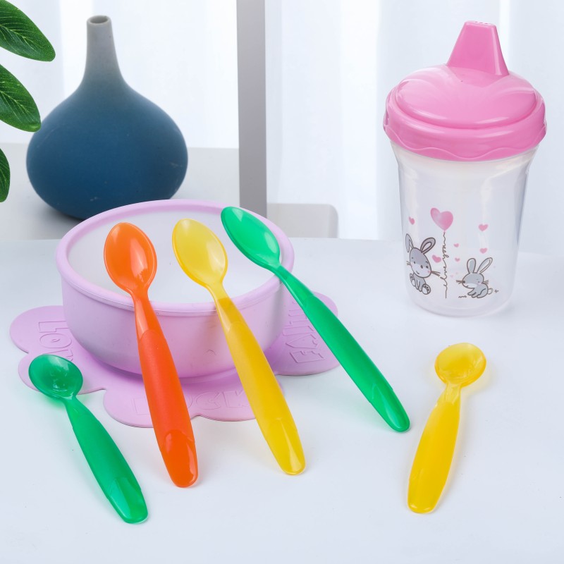 Baby Training Spoon Factory - Soft Flexible Silicone