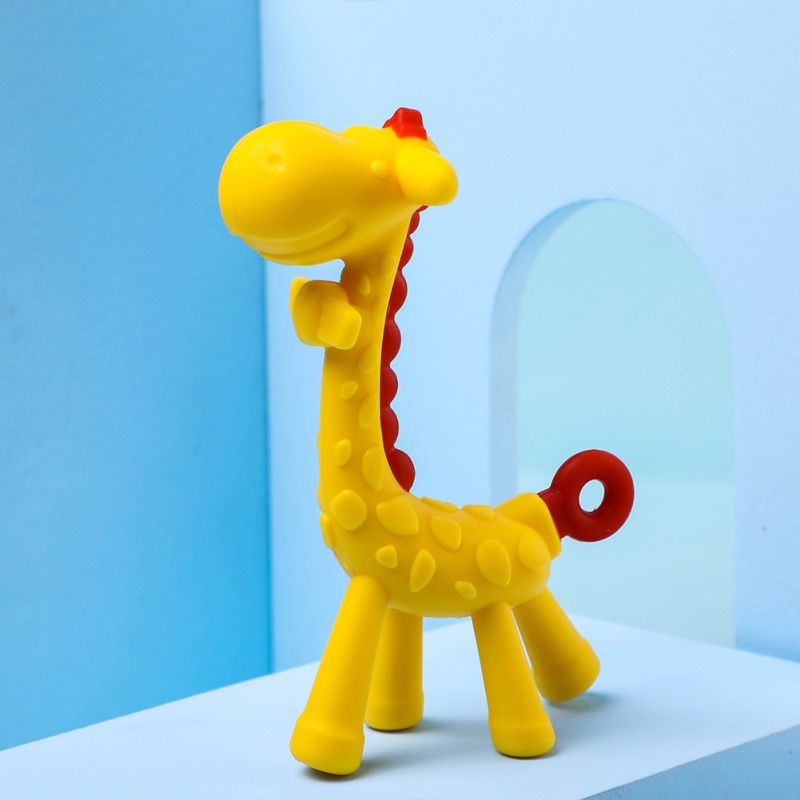 Baby Giraffe Teether Supplier - Cartoon Teeth Grinder