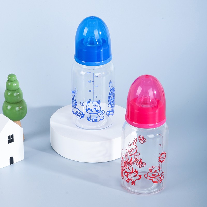 Baby Milk Bottle Supplier - 120ml BPA Free Silicon PP