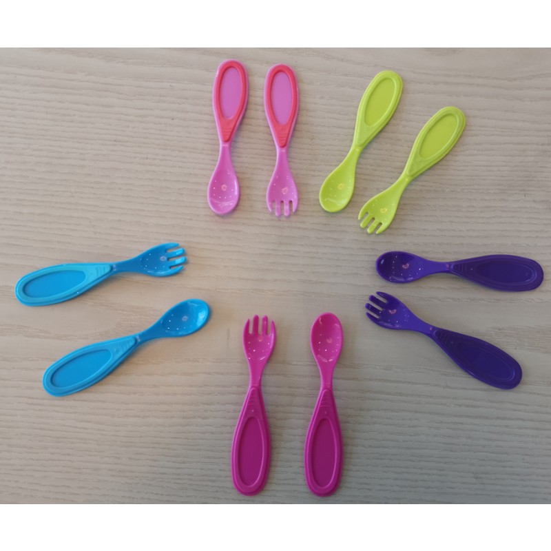 Baby Cutlery Supplier - Plastic TPE Encapsulated