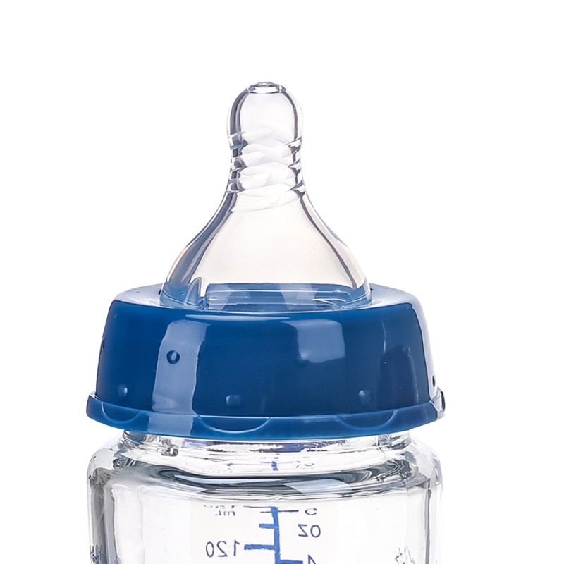 Glass Feeding Bottle Factory - 150ml BPA Free Wide Mouth