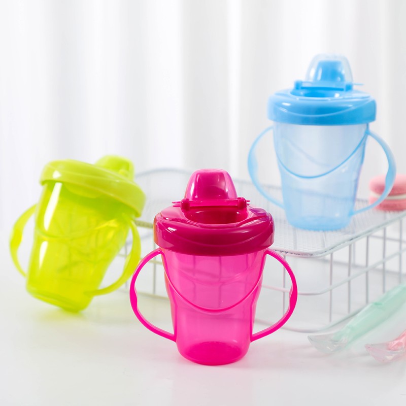 Children Drinking Cup Supplier - Anti Drip Water Learning Handle