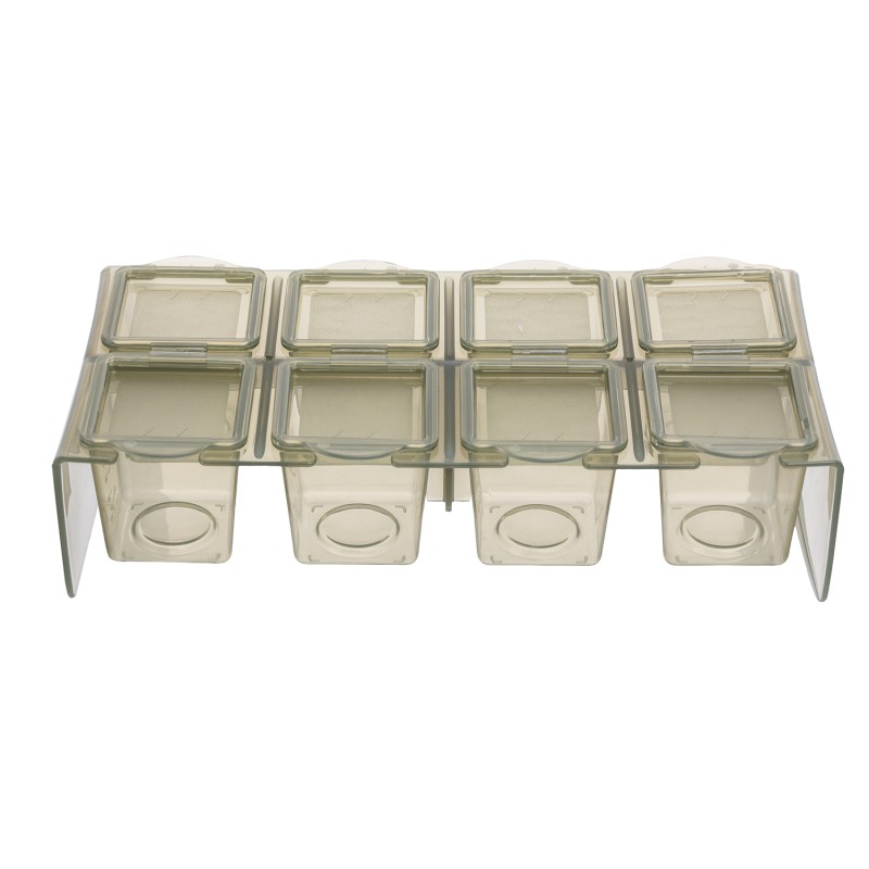 Baby Snack Container Manufacturer - 8 Compartment PP Set