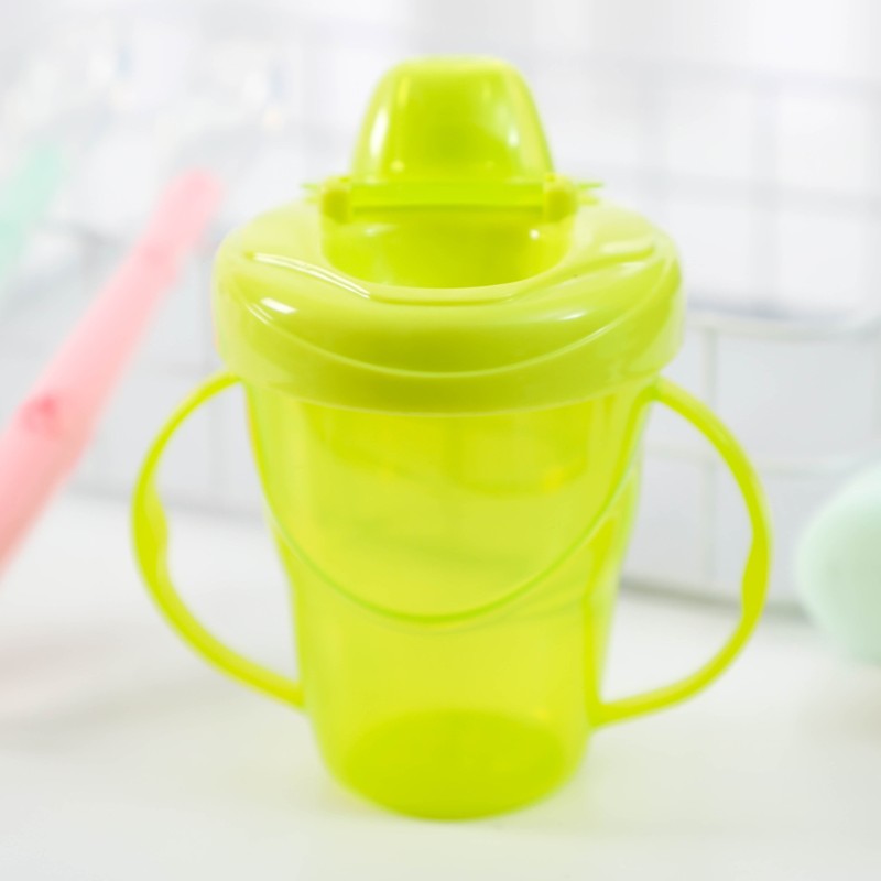 Children Drinking Cup Supplier - Anti Drip Water Learning Handle