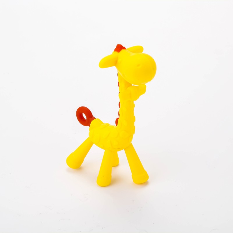 Baby Giraffe Teether Supplier - Cartoon Teeth Grinder