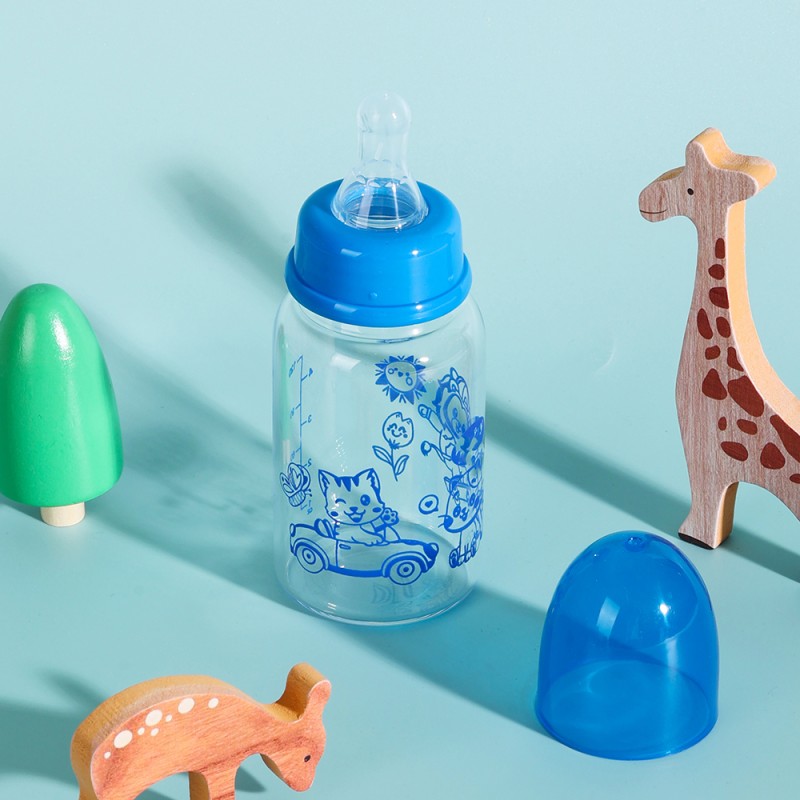 Baby Milk Bottle Supplier - 120ml BPA Free Silicon PP