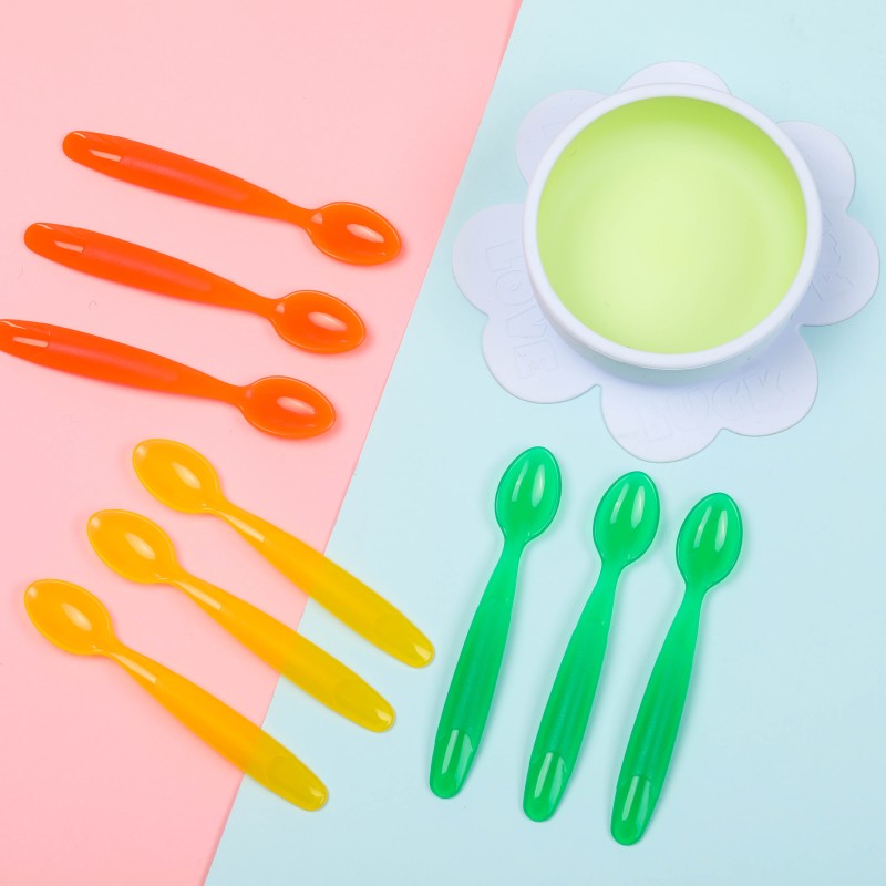 Baby Training Spoon Factory - Soft Flexible Silicone
