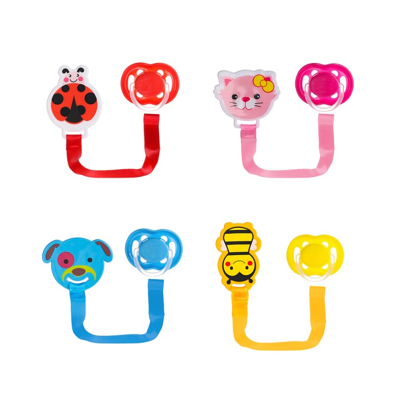 Baby Pacifier Factory - Silicone with Holder Orthodontic