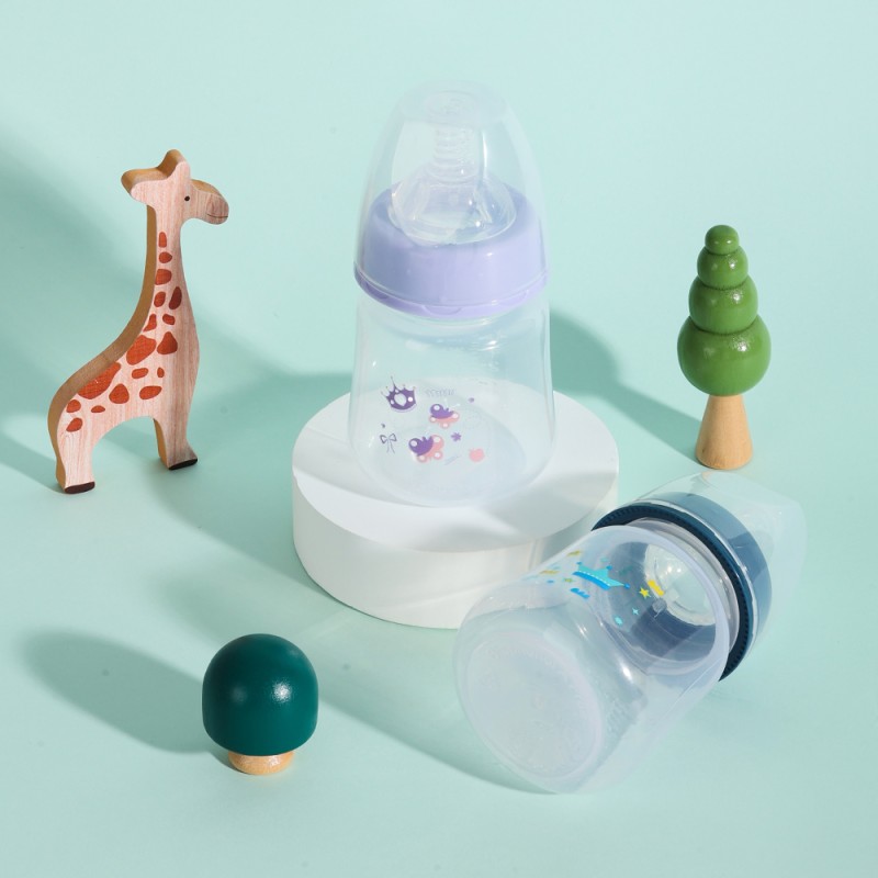 Baby Feeding Bottle Supplier - 250ml Food Grade Wide Neck