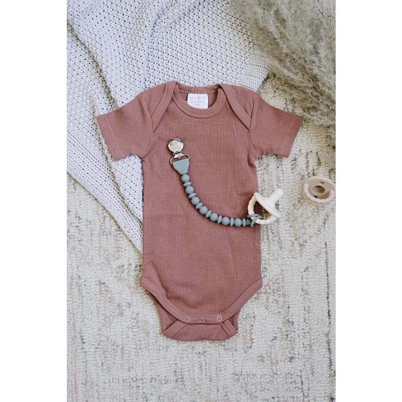 Pacifier Holder Supplier - Adjustable Silicone Chain Clip