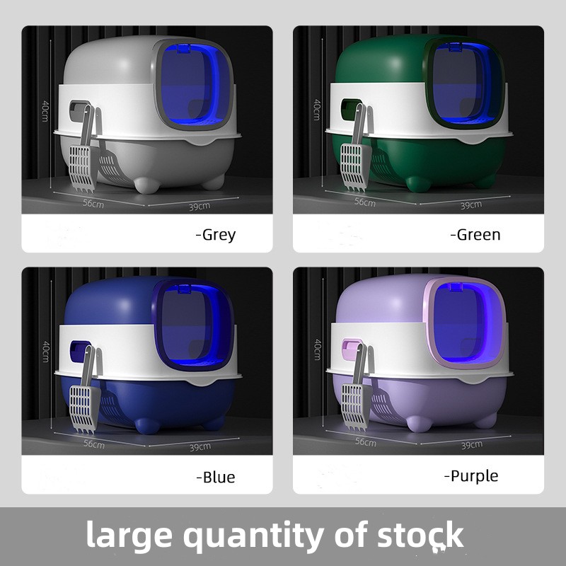 Smart Litter Box Manufacturer - Wholesale Manufacturer Hot Sale Automatic Ray Sterilisation Total Enclosed