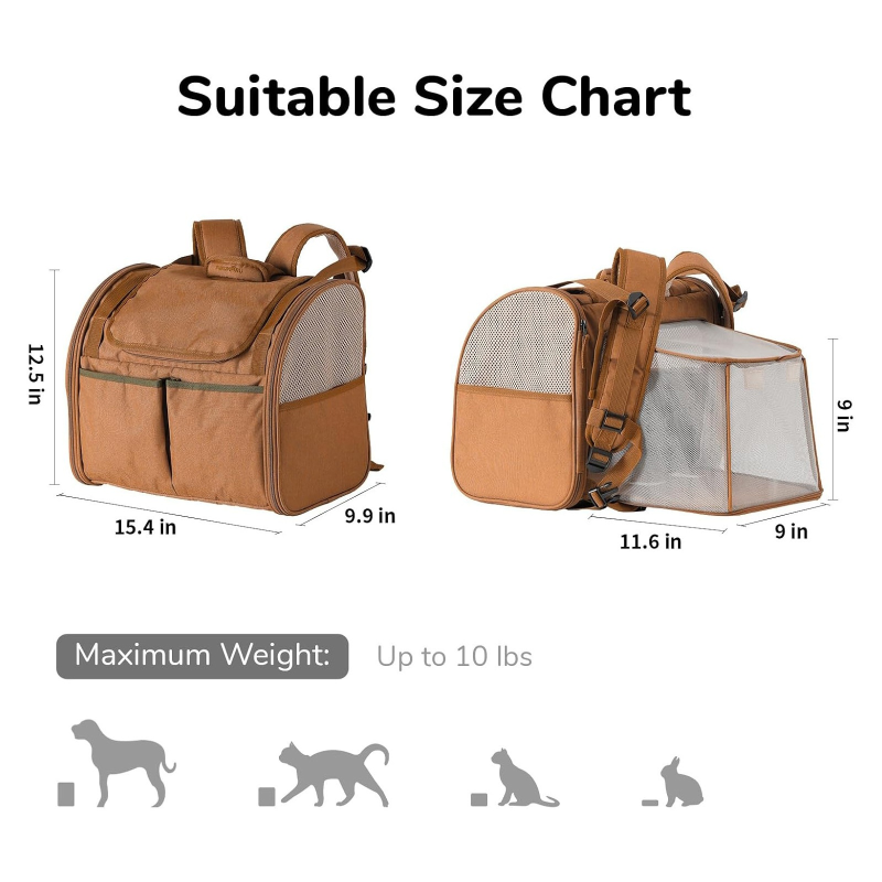 Cat Backpack Factory - Hot Selling Large Expandable Breathable Outdoor Portable Travel Bag