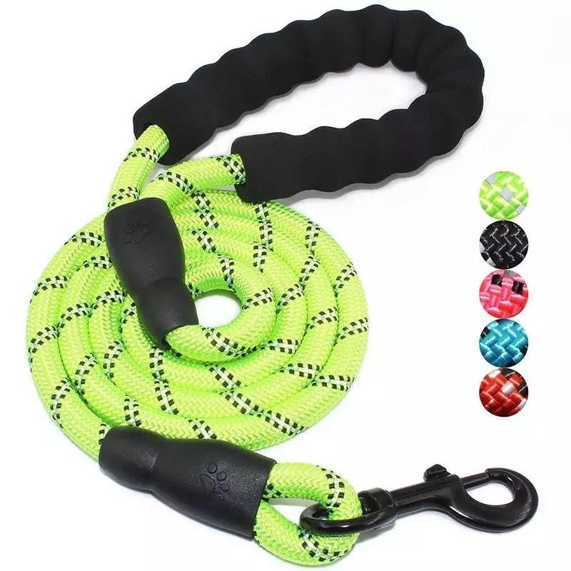 Luxury Dog Leash Supplier - Wholesale Luxury Strong Dog Leashes Nylon Rope Collar Heavy Duty