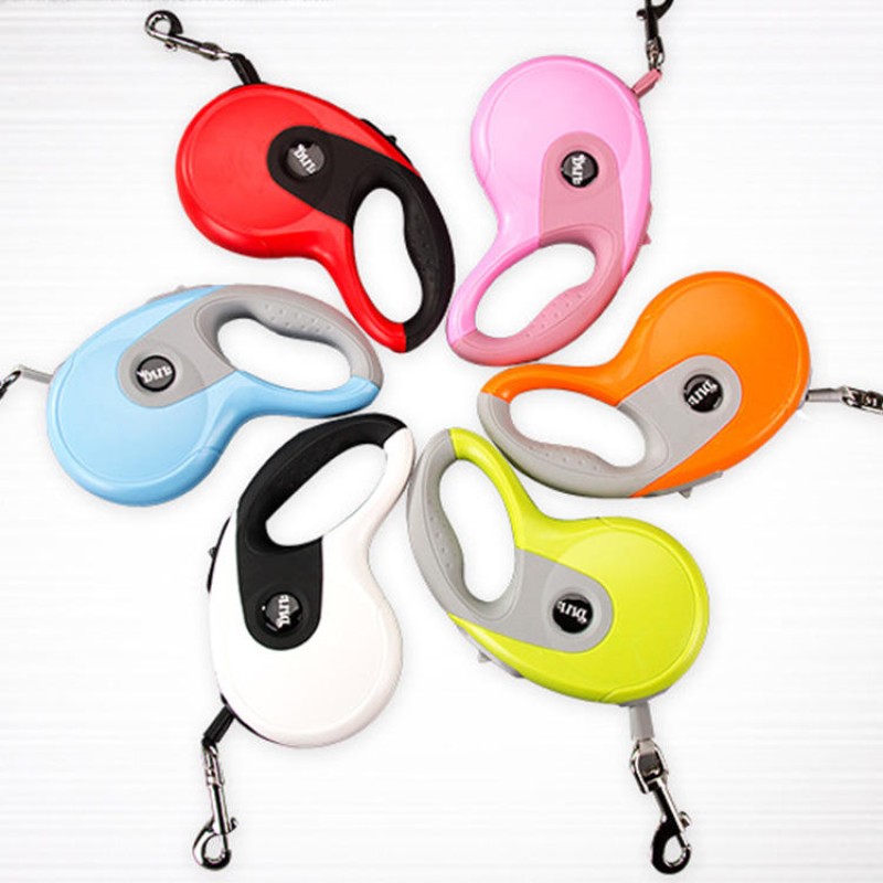 Retractable Leash Supplier - Custom Double Retractable Roulette Leash 3 and 5 M Long Leashes