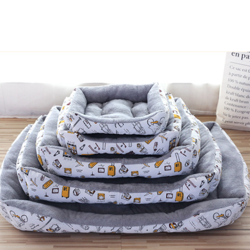 Pet Dog House Manufacturer - Wholesale Pet Dog House All-Season Warm Square Mat Cat Nest Bed