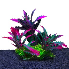 Aquarium Decoration Manufacturer - Hot Sale Colorful Plastic Seaweed Fish Tank Decor