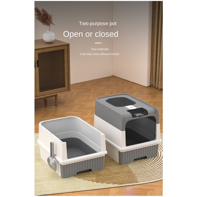 Automatic Litter Box Factory - Hot Sale Wholesale Extra-large Automatic Drawer Enclosed Sterilization