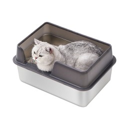Stainless Litter Box Manufacturer - High Quality Stainless-Steel Plastic Easy Clean Litter Box