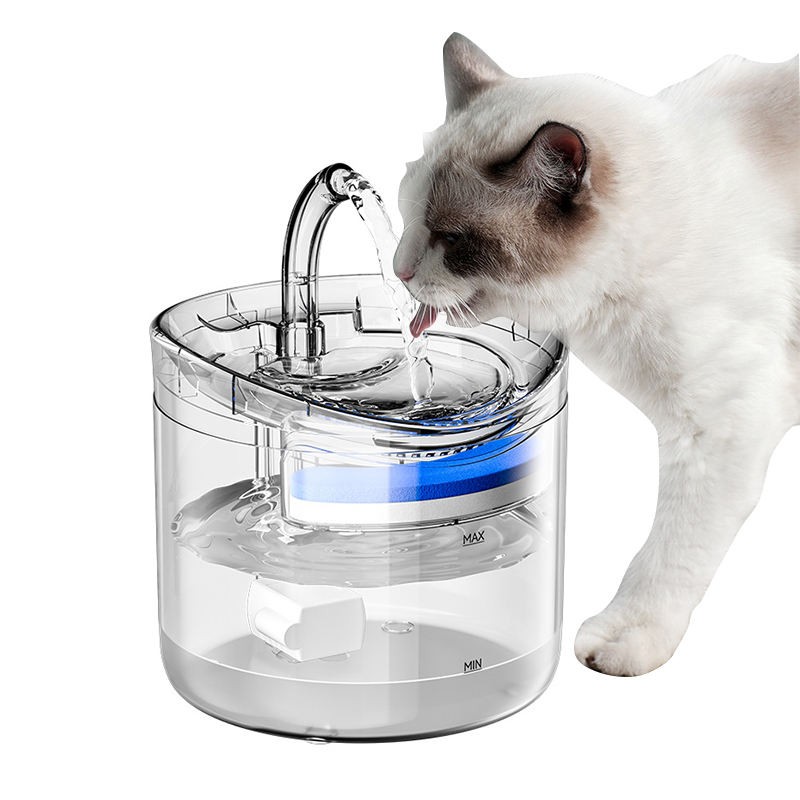 Smart Water Dispenser Factory - Pet Drinking Bowl Circulation Flowing Smart Mute Water Dispenser