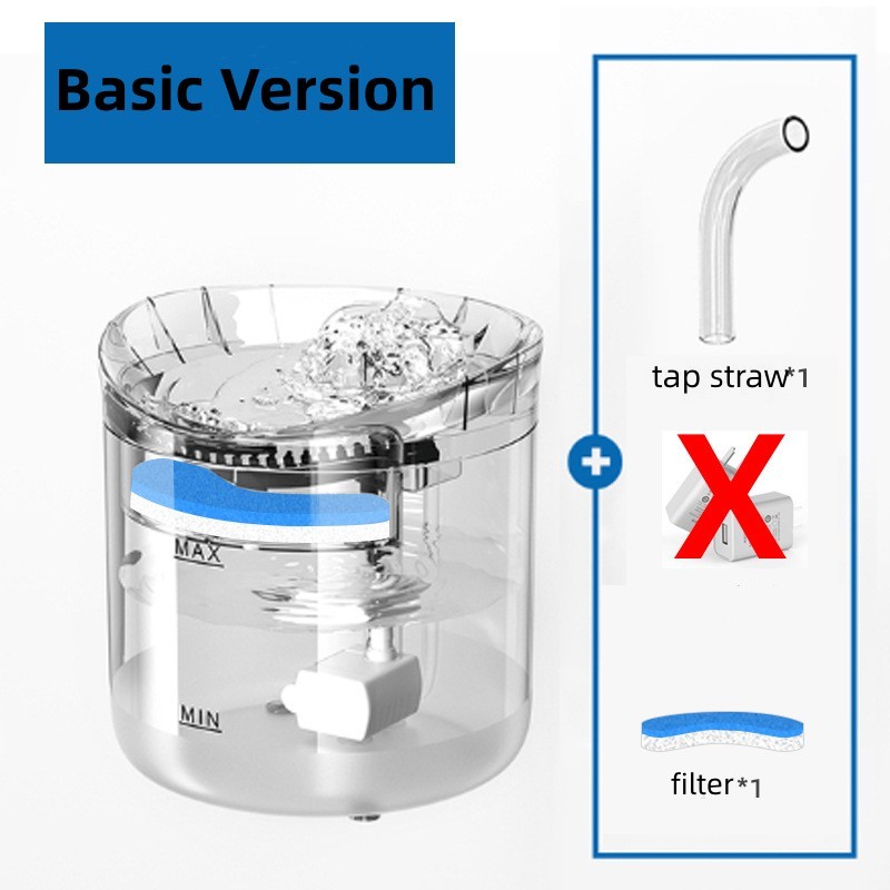 Smart Water Dispenser Factory - Pet Drinking Bowl Circulation Flowing Smart Mute Water Dispenser