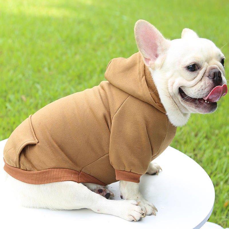 Winter Dog Clothes Factory - 2023 New Design Custom Pattern Designer Winter Pet Clothes Hoodie
