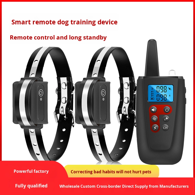 Dog Training Device Factory - New Remote Trainer Waterproof Bark Stopper Multiple Modes