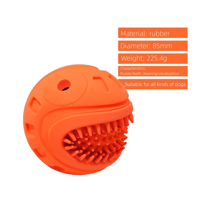 Rubber Dog Toy Supplier - Wholesale Fruit Strawberry Durable Rubber Bite Resistant Puzzle Toy