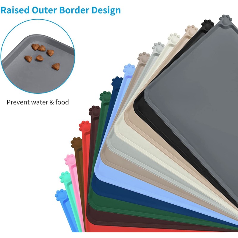 Pet Food Mat Factory - Manufacturer Customize New Unique Design Food Pad Water Cushion Mat