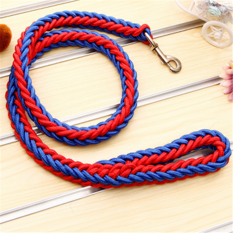 Rope Dog Leash Factory - Wholesale Eight Strand Round Rope Dog Walking Strong Durable Reflective