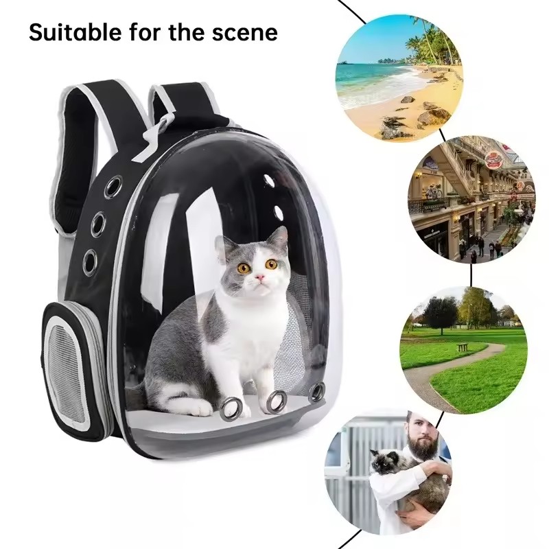 Pet Carrier Backpack Factory - Wholesale Hot Sale Portable Transparent Breathable Capsule Backpack