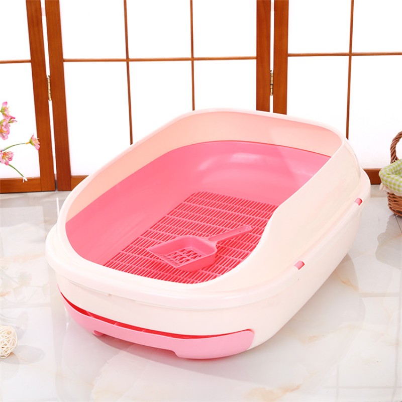Portable Litter Box Factory - High Quality Eco-friendly Portable 3 Parts Accessories Litter Box