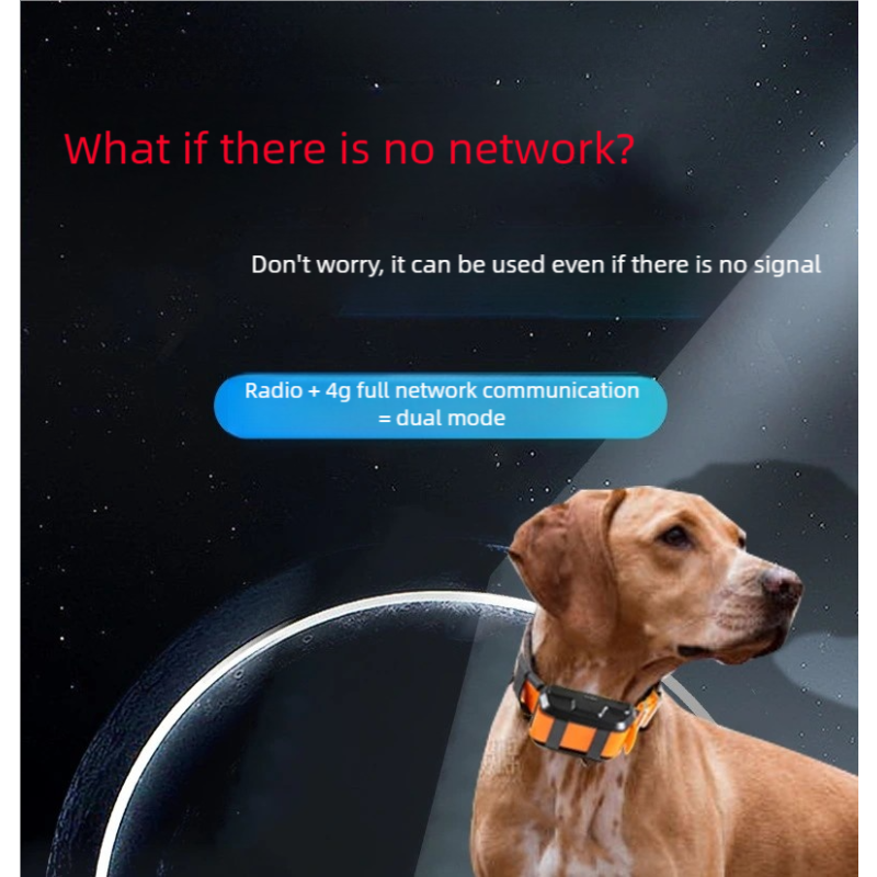 Pet Tracker Collar Factory - Advanced Dual Mode GPS Tracker Rechargeable Waterproof Collar