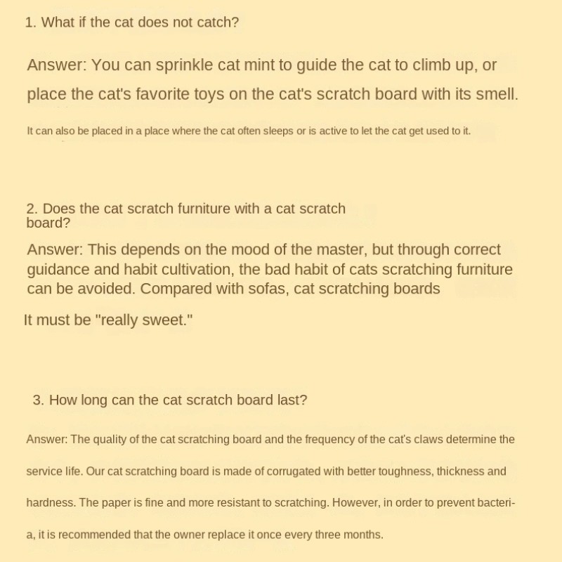 Corrugated Cat Toy Factory - Extra Large Corrugated Paper Vertical Board Basin Cat Scratch Board