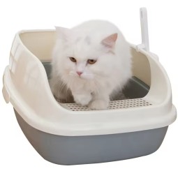 Portable Litter Box Factory - High Quality Eco-friendly Portable 3 Parts Accessories Litter Box