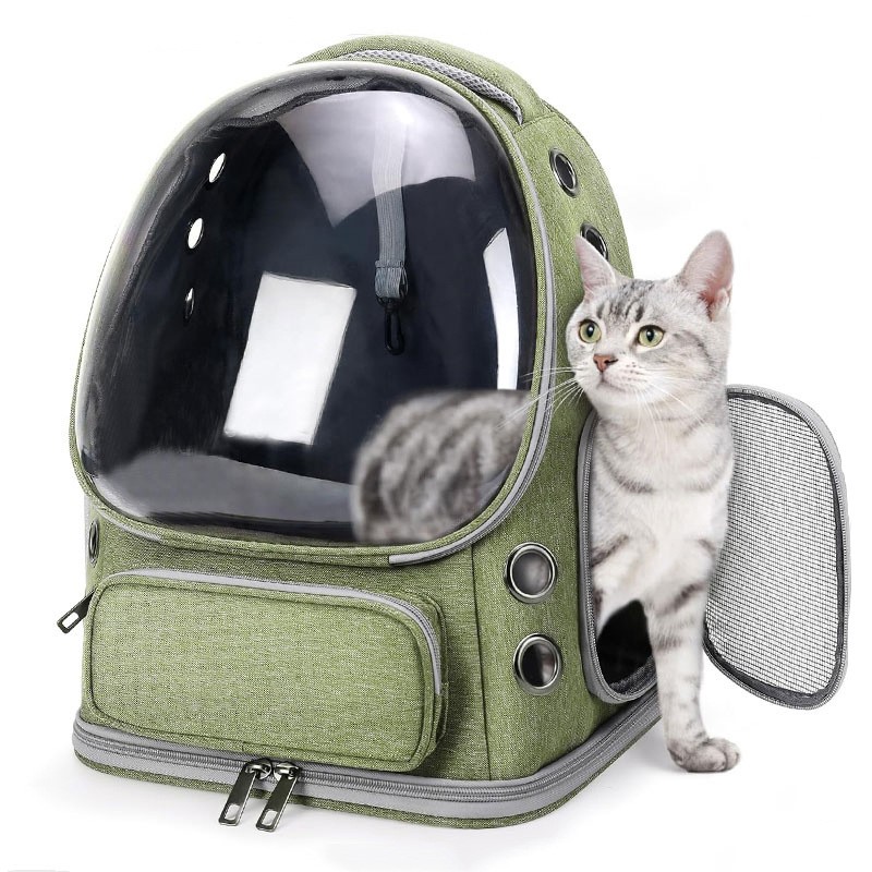 Pet Bubble Backpack Supplier - Wholesale OEM/ODM Breathable Waterproof Space Capsule Pet Backpack