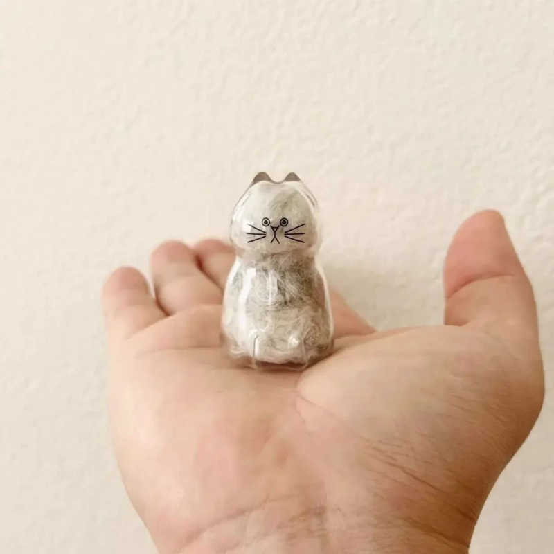 Pet Hair Keychain Factory - Wholesale Transparent Keepsake Capsule Memorial Gift for Owners