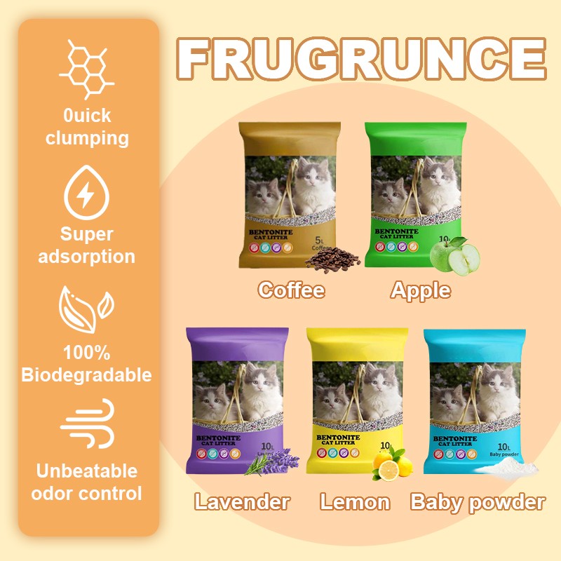 Spanish Cat Litter Factory - Wholesale Arena Sanitaria Para Gatos Eco Deodorant Mixed Bentonite