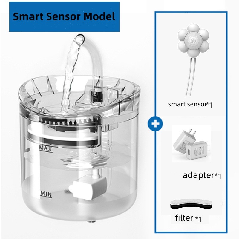 Smart Water Dispenser Factory - Pet Drinking Bowl Circulation Flowing Smart Mute Water Dispenser